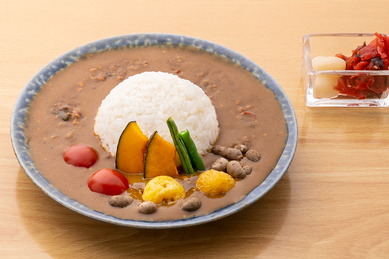 和風キーマカレー