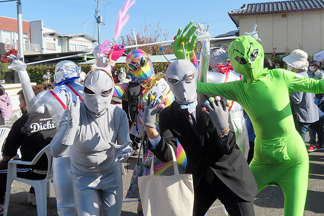 宇宙人になりきる！