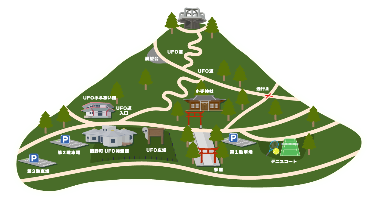 UFOの里MAP